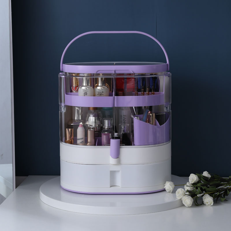 Dresser organizer rack