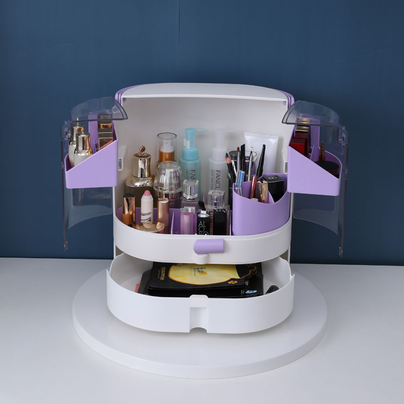 Dresser organizer rack