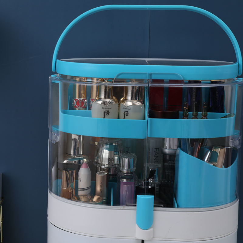 Large capacity cosmetic storage box