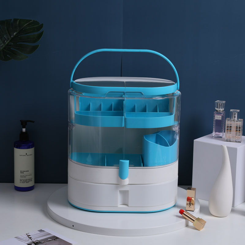 Large capacity cosmetic storage box