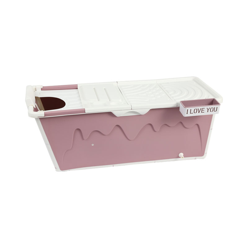 Adult household thickening folding bathtub