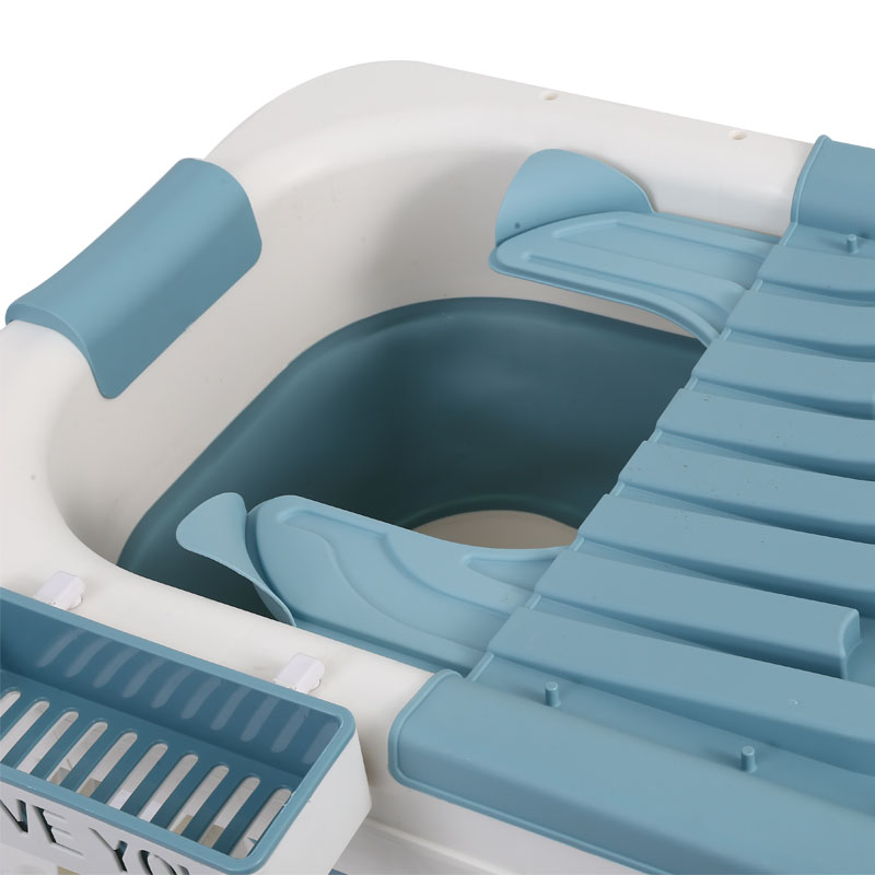 Adult folding heating bath tub