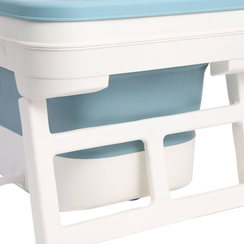 Adult folding heating bath tub