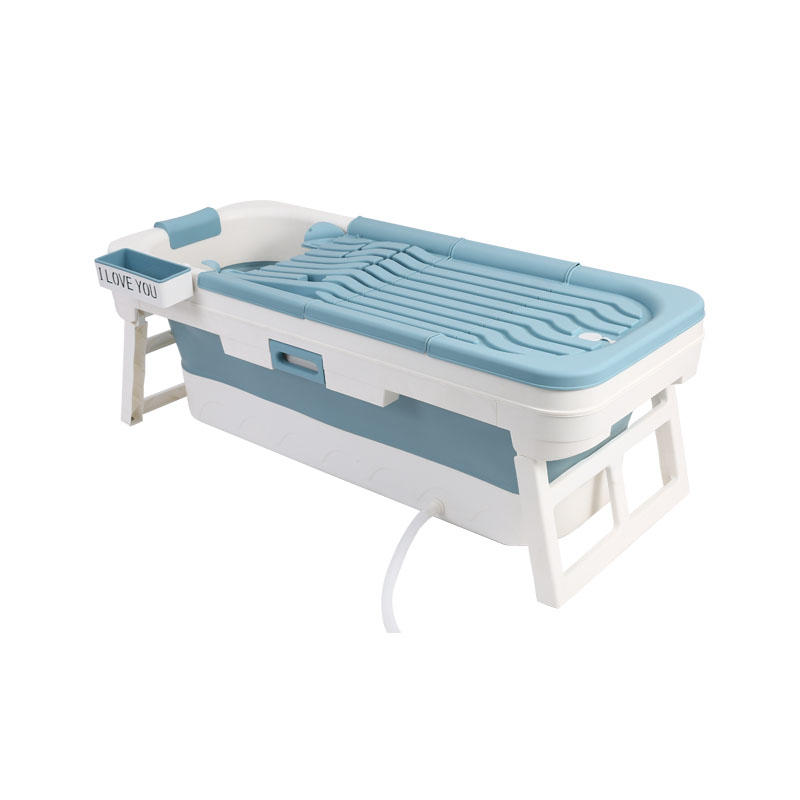 Adult folding heating bath tub