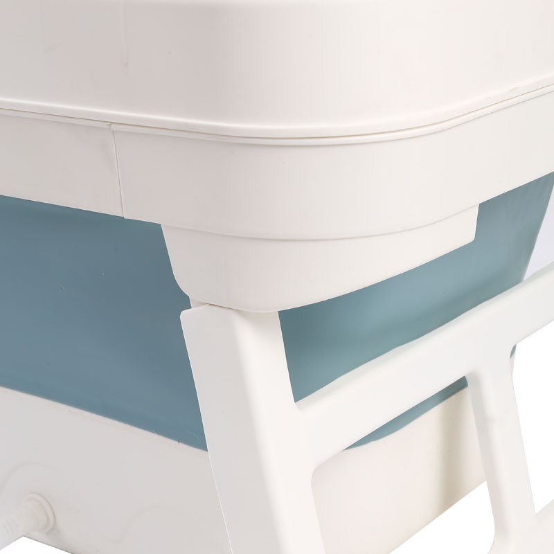 Adult folding heating bath tub