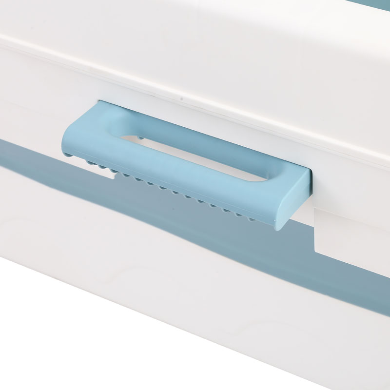 Adult folding heating bath tub