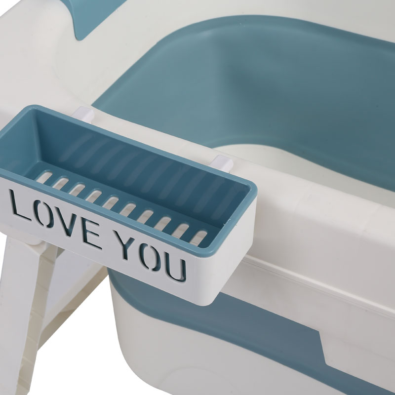 Adult folding heating bath tub